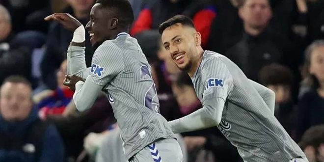 Hasil Pertandingan Crystal Palace vs Everton: Skor 2-3