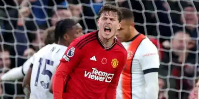 Victor Lindelof Buat Kemenangan Man Utd 1-0 Atas Luton Town