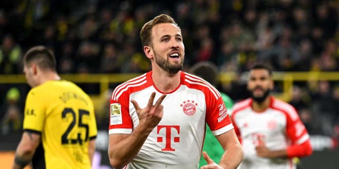 Dortmund 0-4 Bayern Munich: Harry Kane Mencetak Hat-Trick