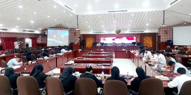 Duta Anti Narkoba Berkunjung, Wakil Ketua DPRD Sampaikan Perda Inisiatif Pencegahan Narkotika