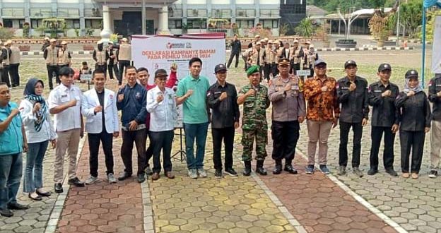 Pemkot Serang Gelar Apel dan Deklarasi Kampanye Damai