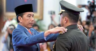 Presiden Joko Widodo Lantik Maruli Simanjuntak sebagai KSAD