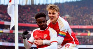 Arsenal 2-1 Wolves: Martin Odegaard Mencetak Gol Kemenangan