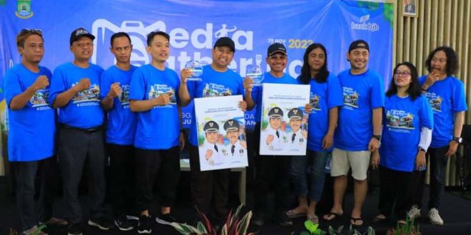 Arief-Sachrudin Apresiasi Peran Media dalam Sosialisasikan Pembangunan