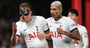 Hasil Pertandingan Nottingham Forest vs Tottenham: Skor 0-2