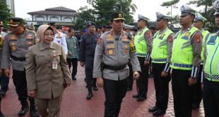 Pj Sekda Banten Hadiri Apel Gelar Pasukan Operasi Lilin Maung