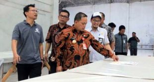 Pj Walikota Tinjau Kesiapan Logistik Pemilu di Kota Tangerang