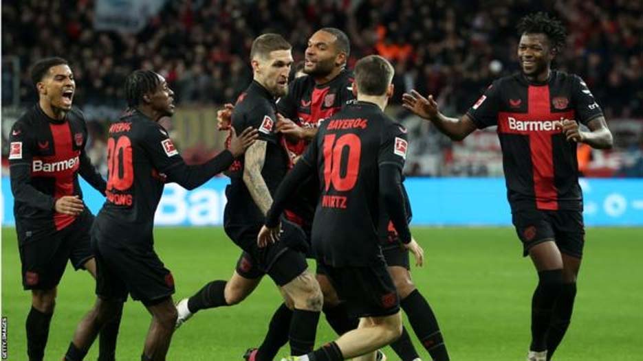 Hasil Pertandingan Bayer Leverkusen vs Mainz: Skor 2-1