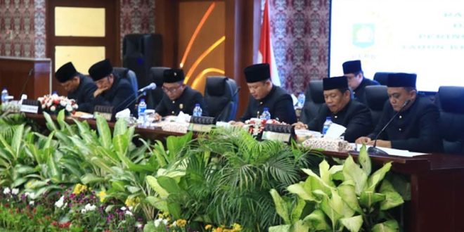 Rapat Paripurna, DPRD Apresiasi Pemkot Tangerang dalam Pembangunan