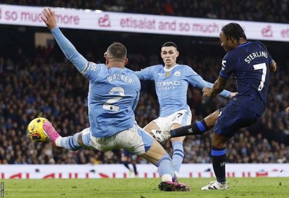 Manchester City Bermain Imbang 1-1 Melawan Chelsea