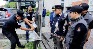 Pj Walikota Tangerang Minta Satpol PP Segera Bersihkan APK