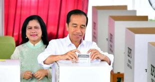 Presiden Joko Widodo Gunakan Hak Pilihnya pada Pemilu 2024