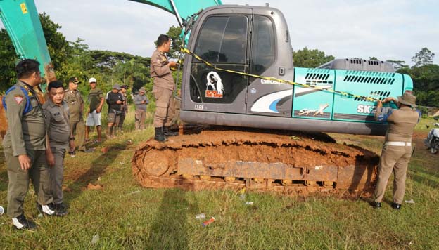 Pemkab Tangerang Tutup Aktivitas Galian Tanah di Tigaraksa