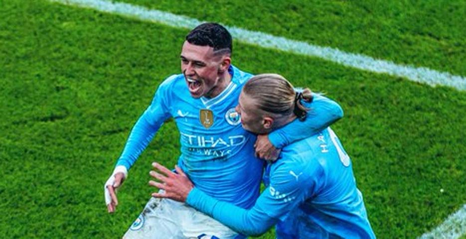 Manchester City Raih Kemenangan 3-1 Atas Man Utd