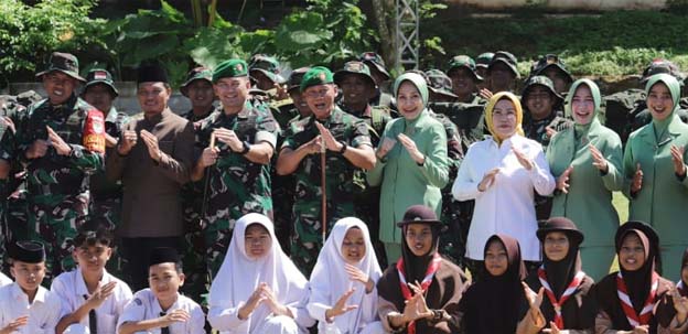 Resmi Ditutup, Pangdam Siliwangi Apresiasi TMMD Kabupaten Serang