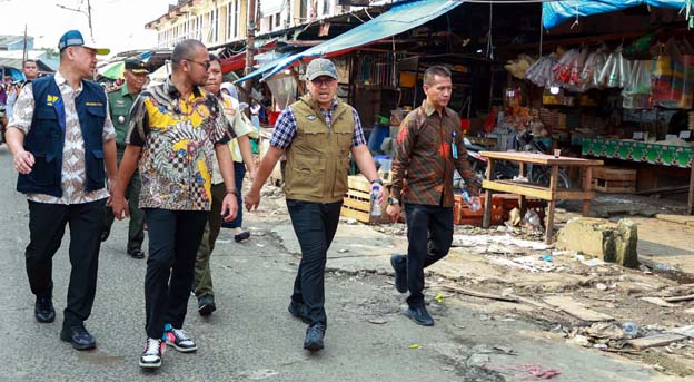 Pemkot Tangsel Segera Merapihkan Kawasan Pasar Ciputat