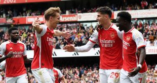 Hasil Pertandingan Arsenal vs Bournemouth: Skor 3-0