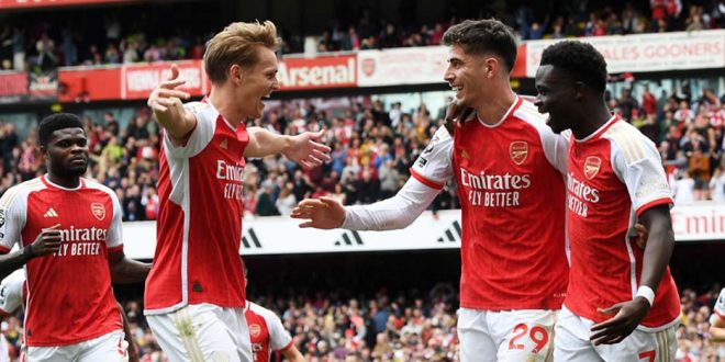 Hasil Pertandingan Arsenal vs Bournemouth: Skor 3-0