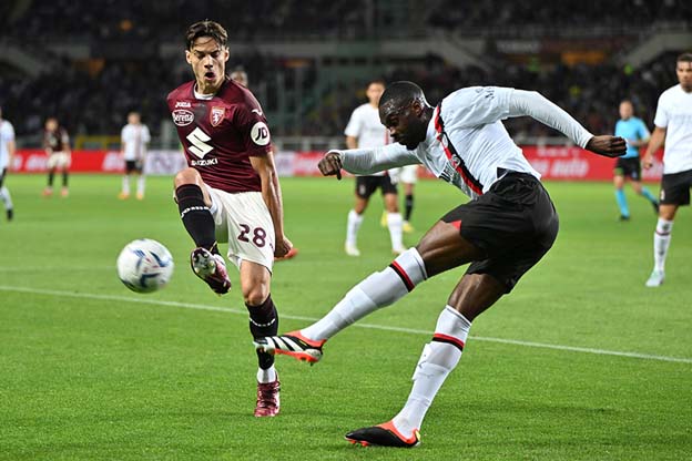 Hasil Pertandingan Torino vs AC Milan: Rossoneri Kalah 3-1