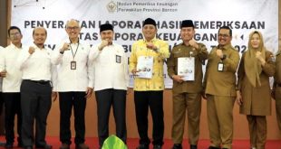 Pemkab Serang Raih Opini WTP BPK RI yang ke-13 Kalinya