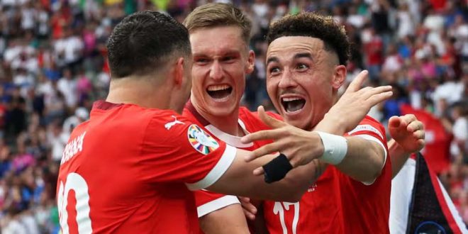 Hasil Pertandingan Euro 2024, Swiss vs Italia: Skor 2-0