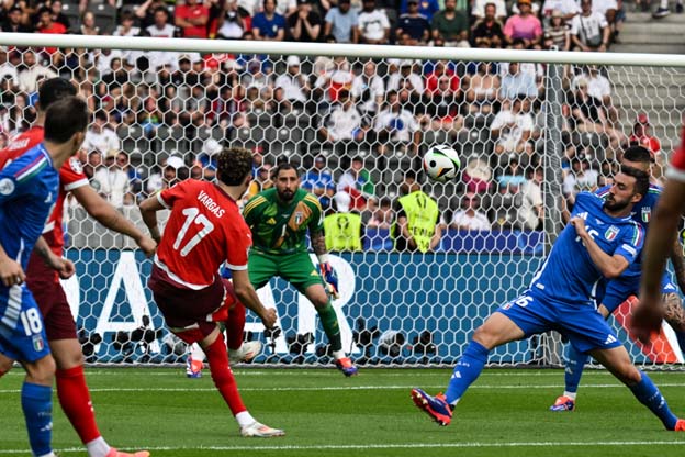 Hasil Pertandingan Euro 2024, Swiss vs Italia: Skor 2-0