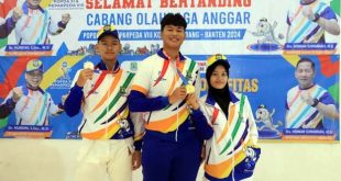 Cabor Anggar Kota Tangerang Raih Satu Emas dan Dua Perak