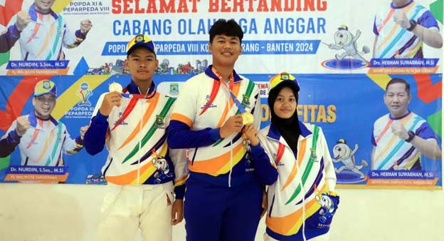 Cabor Anggar Kota Tangerang Raih Satu Emas dan Dua Perak