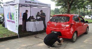 DLHK Kabupaten Tangerang Buka Layanan Uji Emisi Gratis