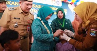 Pemkab Tangerang Gelar Vaksinasi Polio Serentak