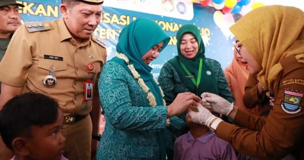 Pemkab Tangerang Gelar Vaksinasi Polio Serentak
