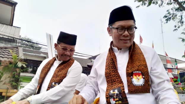 Jelang Pilkada 2024, Paslon Sachrudin-Maryono Resmi Mendaftar di KPU Kota Tangerang