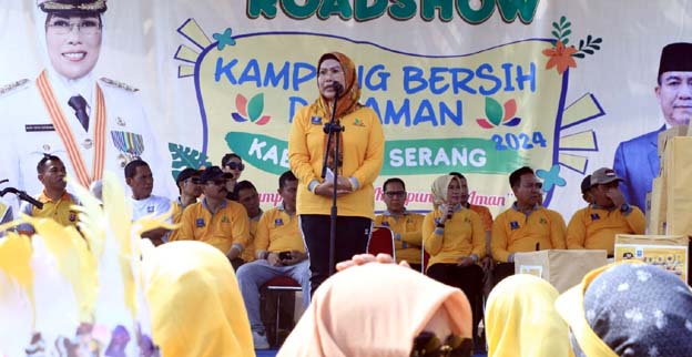 Bupati Serang Tutup Roadshow Lomba Kampung Bersih