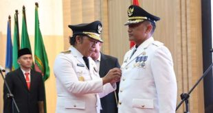 Al Muktabar Lantik Gunawan Rusminto Sebagai Pj Bupati Lebak