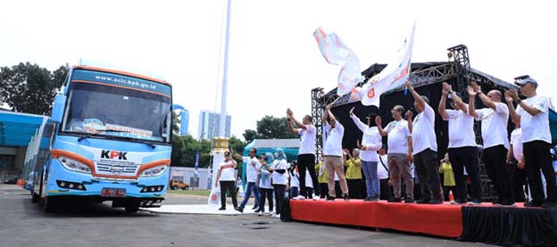 Bus KPK Gencarkan Edukasi Anti Korupsi di Provinsi Banten