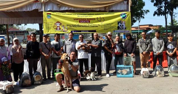 Pemkab Tangerang Gelar Vaksinasi Rabies Gratis Hewan Peliharaan