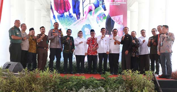 Bupati Serang Launching 100 Perpustakaan Desa Digital