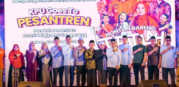 KPU Kota Tangerang Gelar Sosialisasi Pilkada ‘Goes To Pesantren’