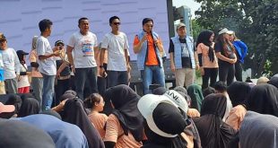 Jelang Pilgub, Dimyati Lakukan Senam Gemoy Bersama Warga Kecamatan Benda