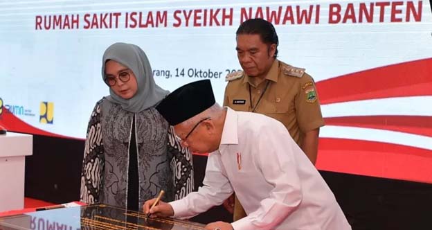 Wapres Resmikan Pembangunan Universitas Syeikh Nawawi