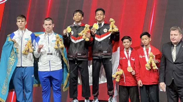 Dua Pesilat Kota Tangerang Raih Medali Emas di Abu Dhabi