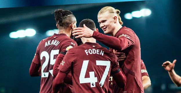 Phil Foden Bawa Manchester City Kalahkan Ipswich Town 6-0