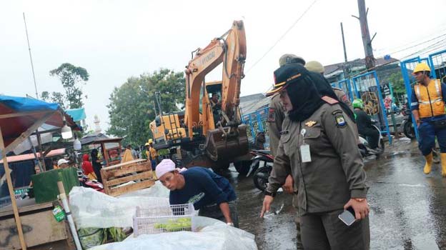 Pemkot Tangerang Lanjutkan Penertiban Pasar Sipon Cipondoh