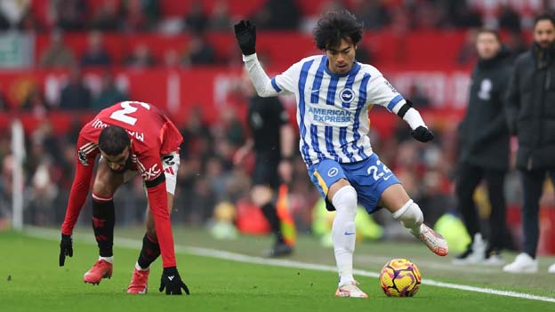 Hasil Pertandingan Manchester United vs Brighton: Skor 1-3