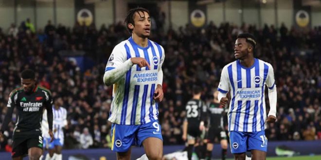 Brighton Menahan Imbang Arsenal 1-1 di Liga Premier