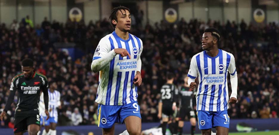 Brighton Menahan Imbang Arsenal 1-1 di Liga Premier