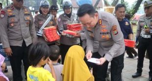 Keberkahan Ramadhan, Polres Tangsel Santuni Anak Yatim dan Dhuafa