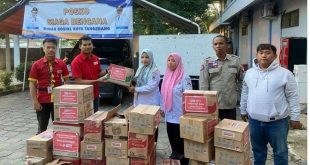 Dinsos Kota Tangerang Distribusikan Bantuan untuk Warga Korban Banjir