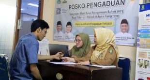 Disnaker Kota Tangerang Buka Posko Pengaduan THR 2025