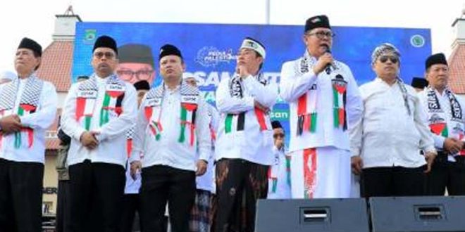 Wakil Ketua DPRD Apresiasi Aksi Massa Peduli Palestina di Taman Elektrik
